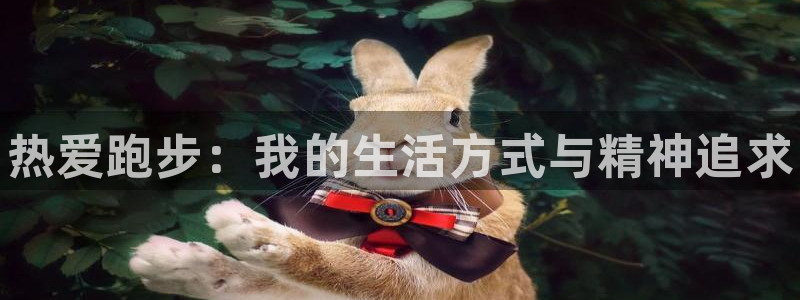 凯发官方平台体育：热爱跑步：我的生活方式与精神追求